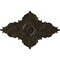 Ekena Millwork Melchor Diamond Medallion (Canopies up to 4"), 67 1/4"W x 43 3/8"H x 4"ID x 2"P, Stone Hearth CM70X43MLSHC - alternate 1